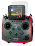 Panzerfolie atFoliX kompatibel mit Jeti Transmitter Duplex DS-24, entspiegelnde und stoßdämpfende FX (3X)