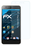 Schutzfolie atFoliX kompatibel mit Jiayu S3 Plus, ultraklare FX (3X)