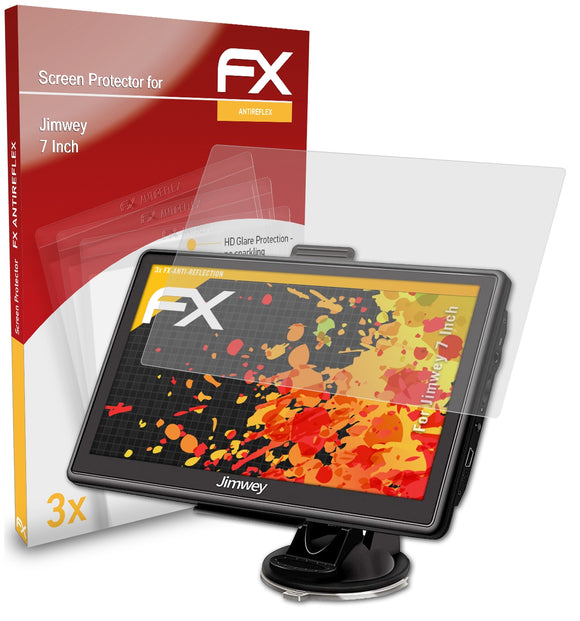 atFoliX FX-Antireflex Displayschutzfolie für Jimwey 7 Inch