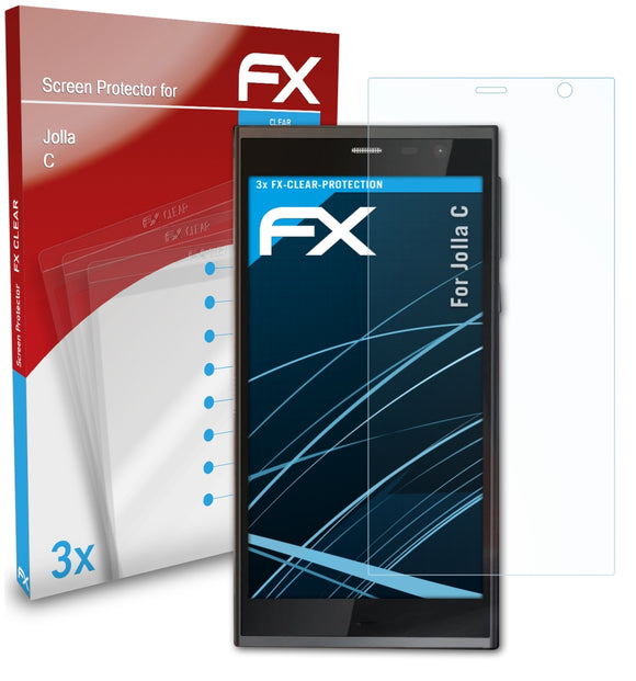 atFoliX FX-Clear Schutzfolie für Jolla C