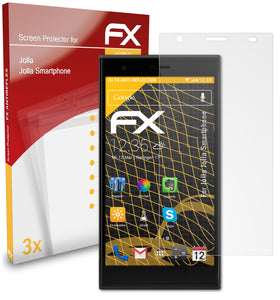 atFoliX FX-Antireflex Displayschutzfolie für Jolla Jolla Smartphone