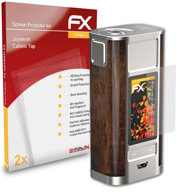 atFoliX FX-Antireflex Displayschutzfolie für Joyetech Cuboid Tap