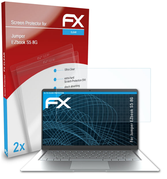 atFoliX FX-Clear Schutzfolie für Jumper EZbook S5 8G