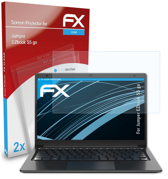 atFoliX FX-Clear Schutzfolie für Jumper EZbook S5 go