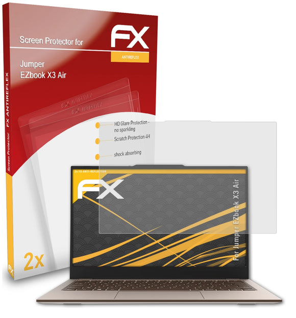 atFoliX FX-Antireflex Displayschutzfolie für Jumper EZbook X3 Air