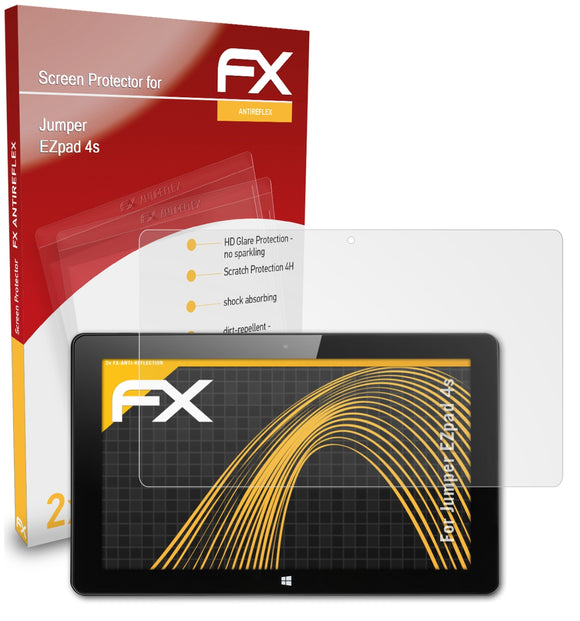 atFoliX FX-Antireflex Displayschutzfolie für Jumper EZpad 4s