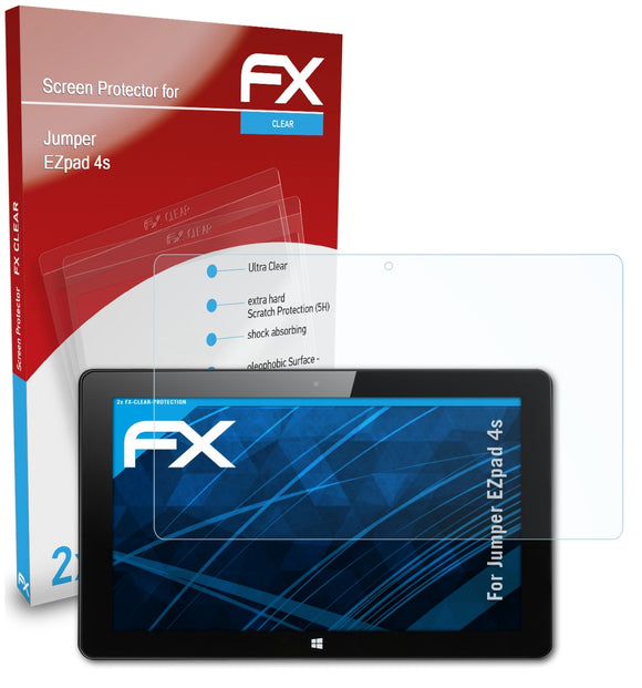 atFoliX FX-Clear Schutzfolie für Jumper EZpad 4s