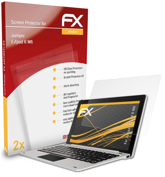 atFoliX FX-Antireflex Displayschutzfolie für Jumper EZpad 6 M6