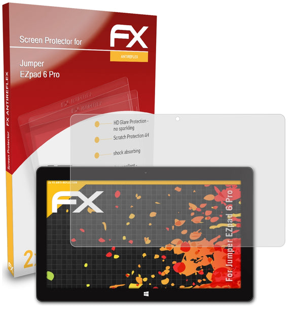 atFoliX FX-Antireflex Displayschutzfolie für Jumper EZpad 6 Pro
