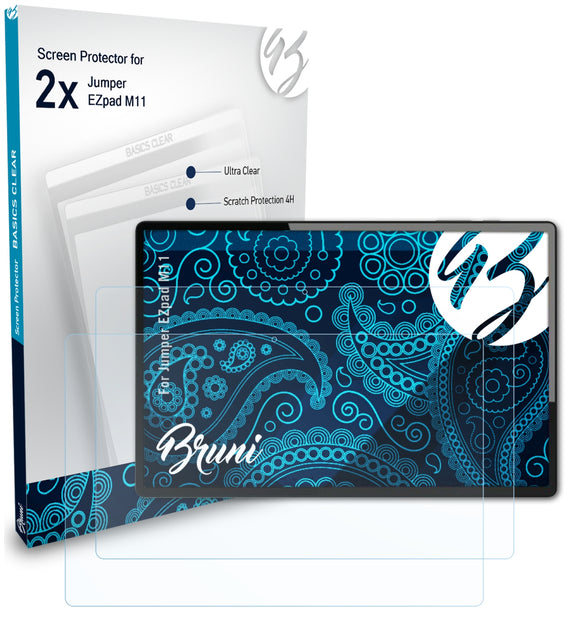 Bruni Basics-Clear Displayschutzfolie für Jumper EZpad M11