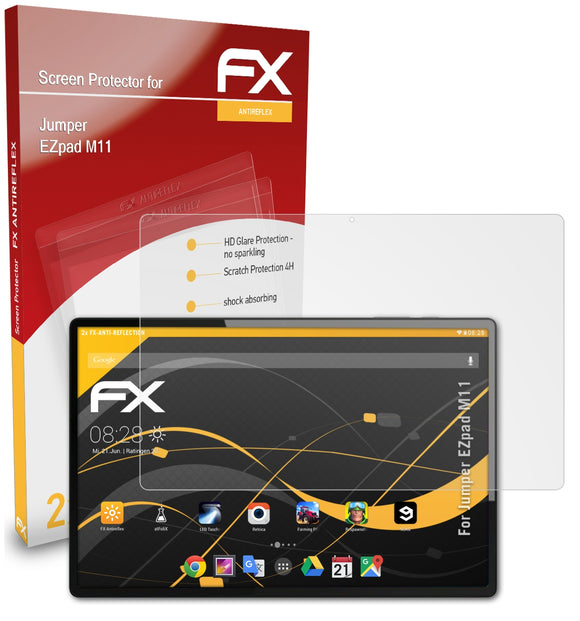 atFoliX FX-Antireflex Displayschutzfolie für Jumper EZpad M11