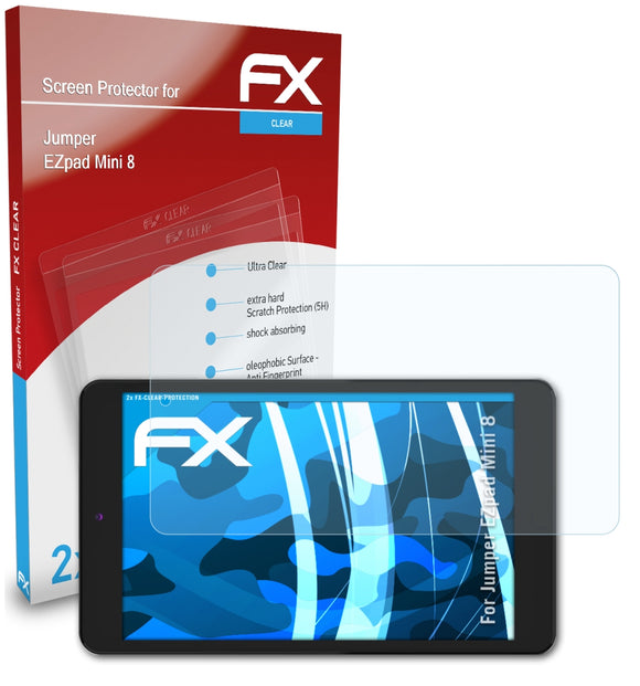 atFoliX FX-Clear Schutzfolie für Jumper EZpad Mini 8