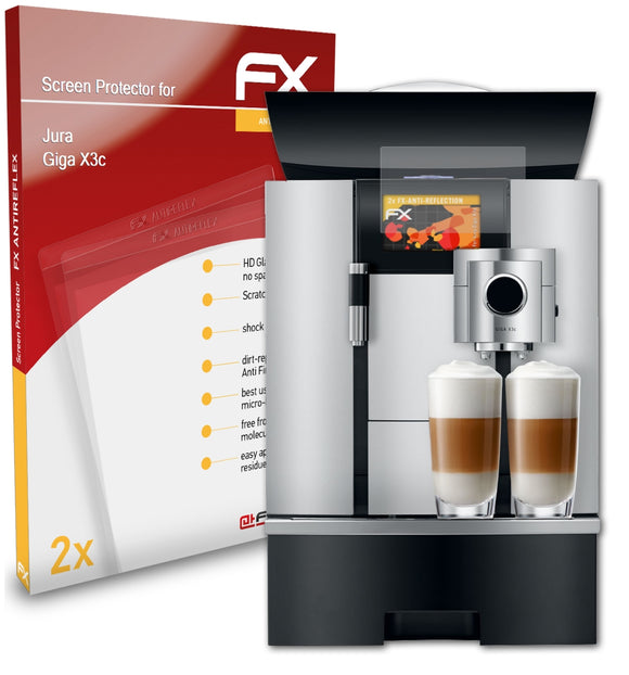 atFoliX FX-Antireflex Displayschutzfolie für Jura Giga X3c