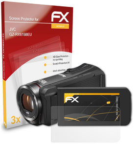 atFoliX FX-Antireflex Displayschutzfolie für JVC GZ-RX615BEU