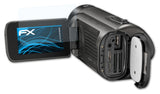 Schutzfolie atFoliX kompatibel mit JVC GZ-RY980HEU, ultraklare FX (3X)
