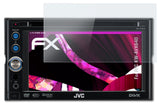 Glasfolie atFoliX kompatibel mit JVC KW-AVX640, 9H Hybrid-Glass FX