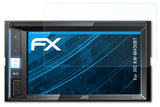 atFoliX Schutzfolie kompatibel mit JVC KW-M450BT, ultraklare FX Folie (3X)