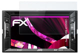 atFoliX Glasfolie kompatibel mit JVC KW-V235DBT, 9H Hybrid-Glass FX Panzerfolie