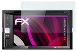 Glasfolie atFoliX kompatibel mit JVC KW-V255DBT, 9H Hybrid-Glass FX