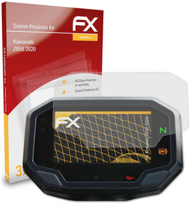 atFoliX FX-Antireflex Displayschutzfolie für Kawasaki Z650 (2020)