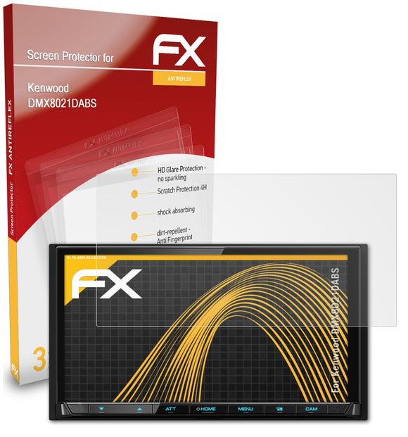 atFoliX FX-Antireflex Displayschutzfolie für Kenwood DMX8021DABS
