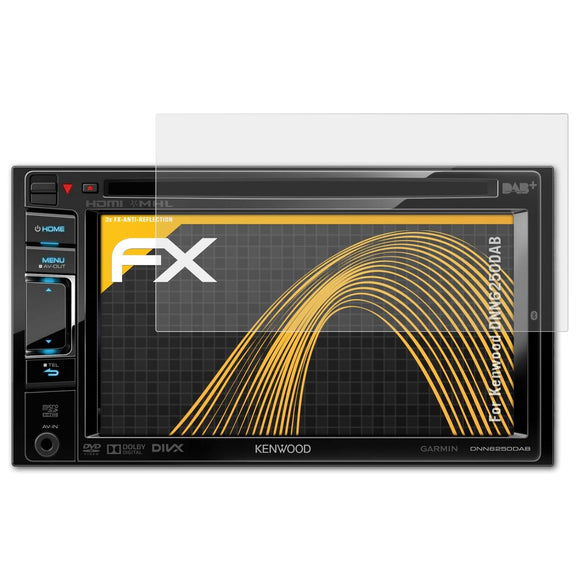 atFoliX FX-Antireflex Displayschutzfolie für Kenwood DNN6250DAB