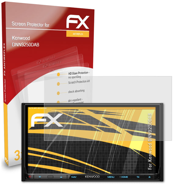 atFoliX FX-Antireflex Displayschutzfolie für Kenwood DNN9250DAB