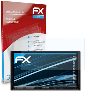 atFoliX FX-Clear Schutzfolie für Kenwood DNN9250DAB