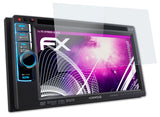 Glasfolie atFoliX kompatibel mit Kenwood DNX4230DAB, 9H Hybrid-Glass FX