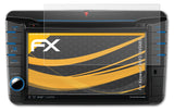 Panzerfolie atFoliX kompatibel mit Kenwood DNX518VDABS, entspiegelnde und stoßdämpfende FX (3X)