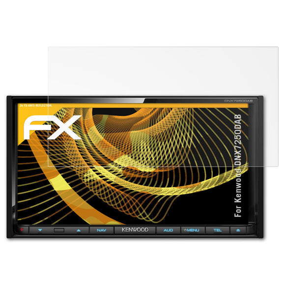 atFoliX FX-Antireflex Displayschutzfolie für Kenwood DNX7250DAB