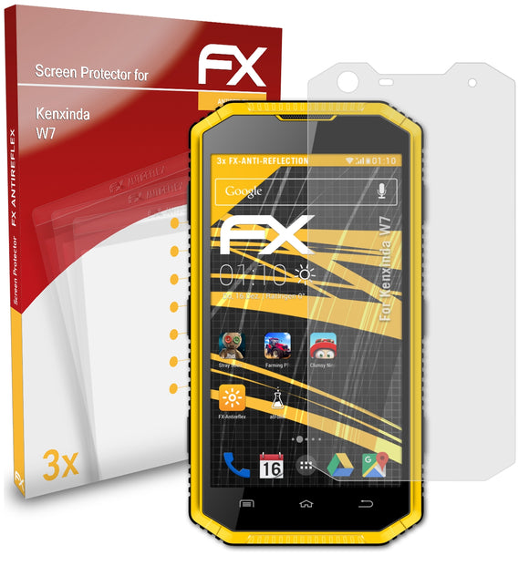 atFoliX FX-Antireflex Displayschutzfolie für Kenxinda W7