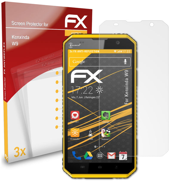 atFoliX FX-Antireflex Displayschutzfolie für Kenxinda W9