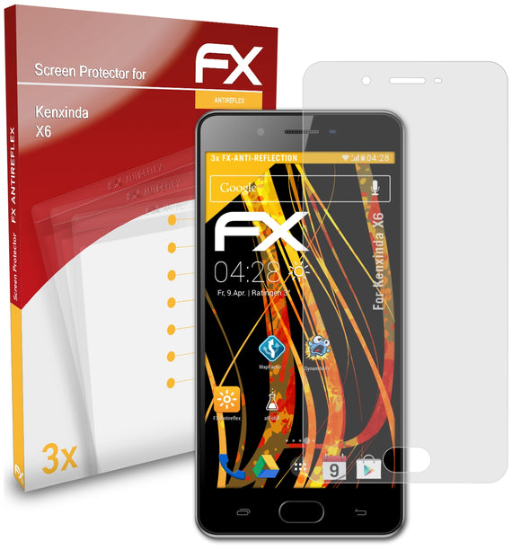 atFoliX FX-Antireflex Displayschutzfolie für Kenxinda X6