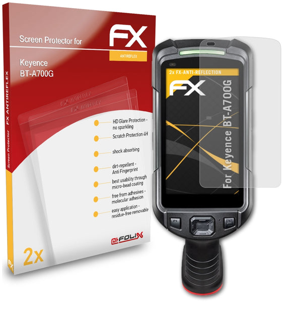 atFoliX FX-Antireflex Displayschutzfolie für Keyence BT-A700G