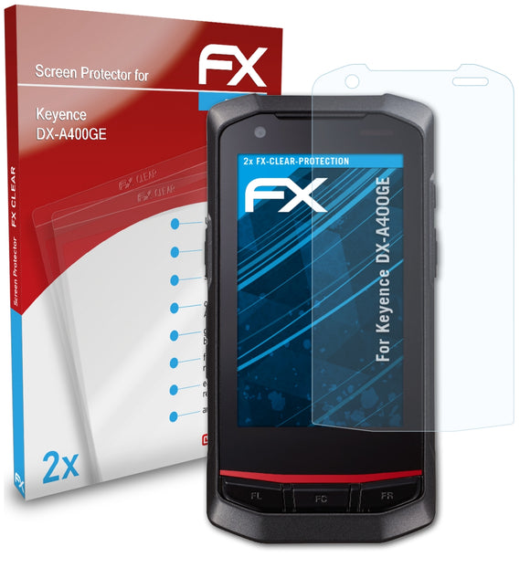 atFoliX FX-Clear Schutzfolie für Keyence DX-A400GE