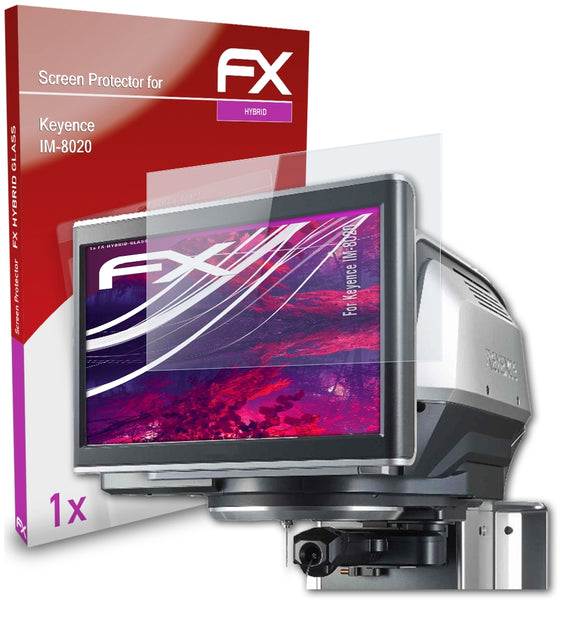 atFoliX FX-Hybrid-Glass Panzerglasfolie für Keyence IM-8020
