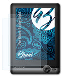 Bruni Schutzfolie kompatibel mit Kiano Booky Light, glasklare Folie (2X)