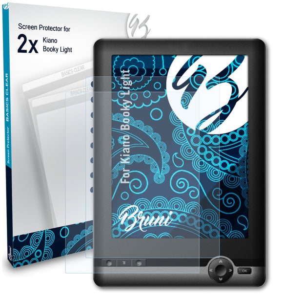 Bruni Basics-Clear Displayschutzfolie für Kiano Booky Light