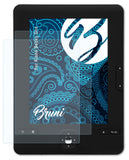 Bruni Schutzfolie kompatibel mit Kiano Booky One, glasklare Folie (2X)