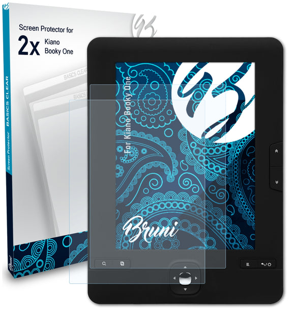 Bruni Basics-Clear Displayschutzfolie für Kiano Booky One