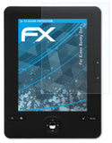 atFoliX Schutzfolie kompatibel mit Kiano Booky One, ultraklare FX Folie (2X)