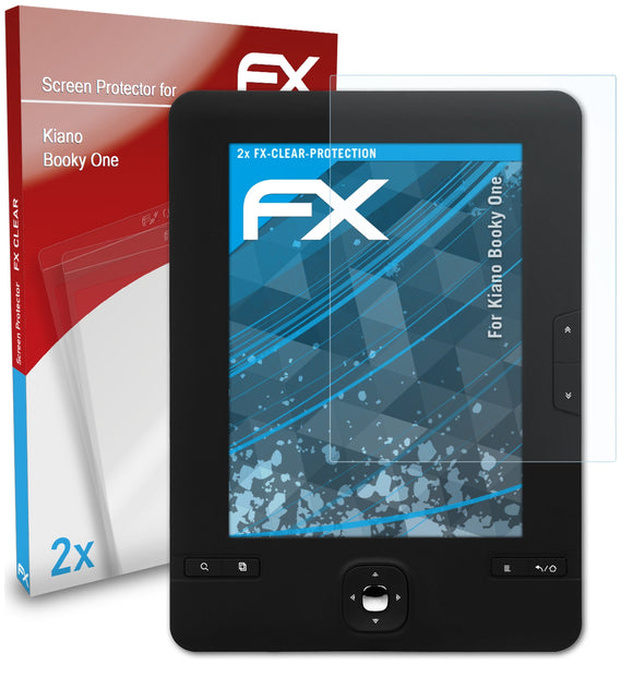 atFoliX FX-Clear Schutzfolie für Kiano Booky One