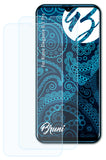 Bruni Schutzfolie kompatibel mit Kiano Elegance 6.1 Pro, glasklare Folie (2X)