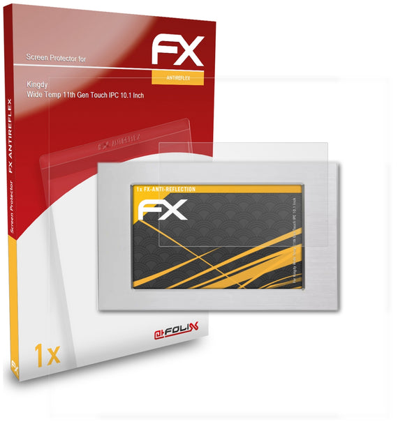atFoliX FX-Antireflex Displayschutzfolie für Kingdy Wide Temp 11th Gen Touch IPC (10.1 Inch)