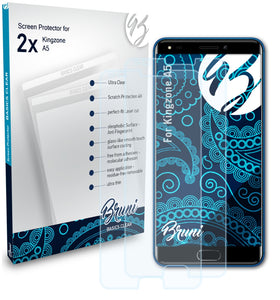 Bruni Basics-Clear Displayschutzfolie für Kingzone A5