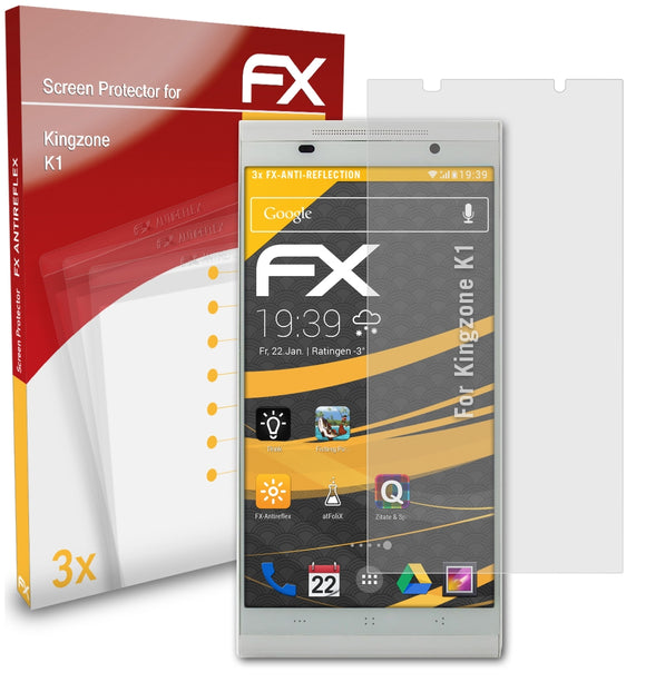 atFoliX FX-Antireflex Displayschutzfolie für Kingzone K1