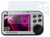 Glasfolie atFoliX kompatibel mit KLIQ MetroPitch Air, 9H Hybrid-Glass FX