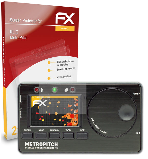 atFoliX FX-Antireflex Displayschutzfolie für KLIQ MetroPitch