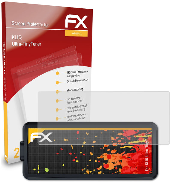 atFoliX FX-Antireflex Displayschutzfolie für KLIQ Ultra-TinyTuner